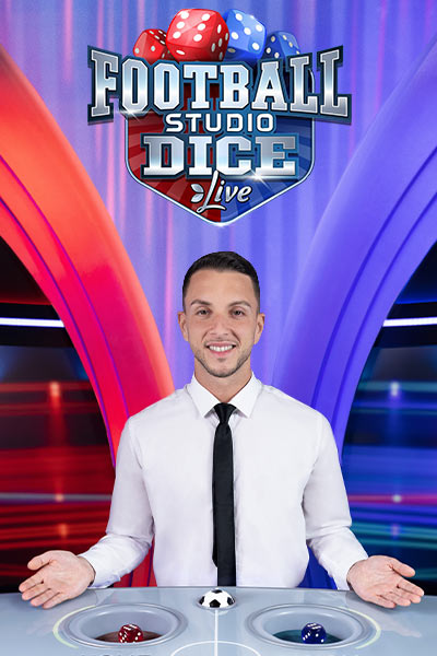 Football Studio Dice — live game show game by Evolution — play at Casino Facts UK