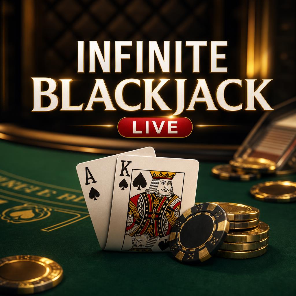Infinite Blackjack — live blackjack game by Evolution — play at Casino Facts UK