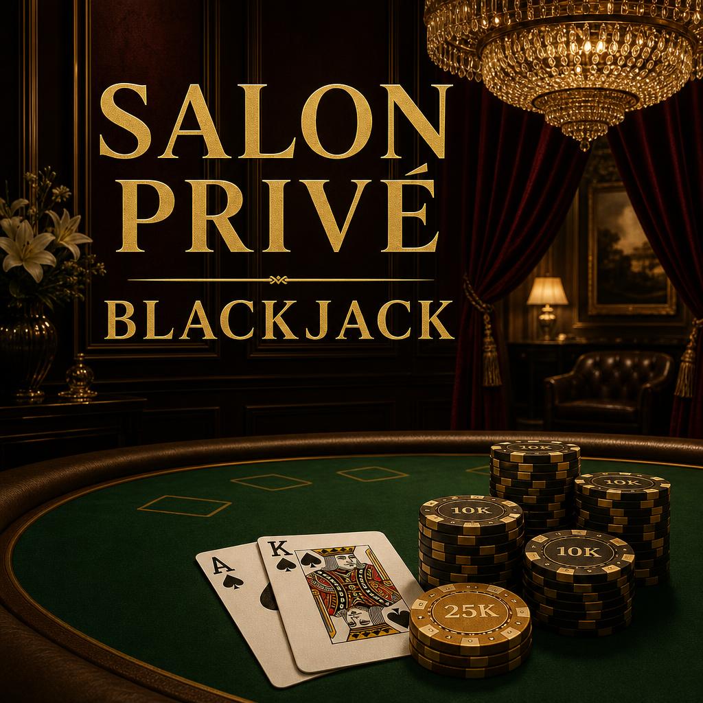 Salon Privé Blackjack — live blackjack game by Evolution — play at Casino Facts UK